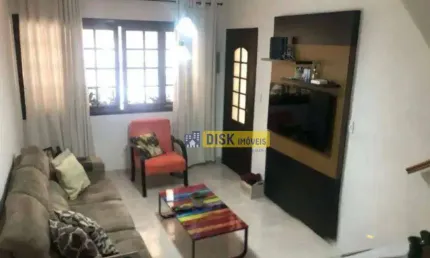 Sobrado com 3 dormitórios, suíte com closet e churrasqueira – 122 m² – anchieta, são bernardo do campo