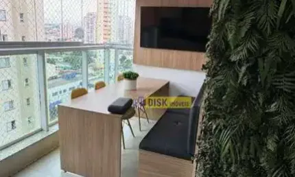 Apartamento mobiliado com 2 suítes à venda – 78 m² – vila baeta neves, são bernardo do campo