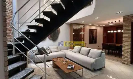 Sobrado alto padrão com 3 dormitórios, suíte e espaço gourmet – 295 m² – jordanópolis, são bernardo do campo