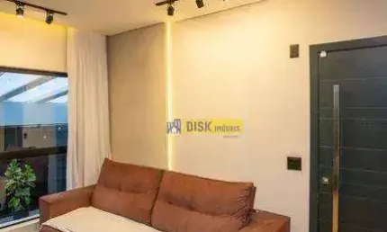Sobrado com 2 dormitórios, quintal e 2 vagas – 155 m² – bairro assunção, são bernardo do campo
