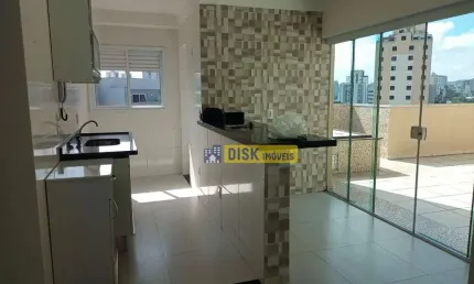 Cobertura com terraço gourmet, hidromassagem e 4 vagas – 125 m² – vila euro, são bernardo do campo