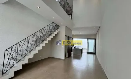 Sobrado moderno com 3 dormitórios, suíte e espaço gourmet – bairro assunção – são bernardo do campo