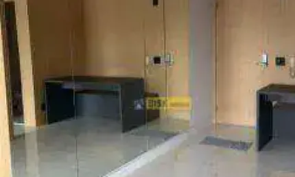 Apartamento studio semi-mobiliado com lazer completo  – centro de são bernardo do campo