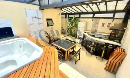 Cobertura de luxo no tatuapé, são paulo - 3 suítes, 4 vagas de garagem e 265m² de área - imperdível!