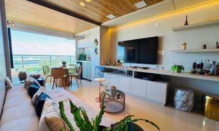 Apartamento com 3 dormitórios à venda, 110 m² por R$ 1.190.000 - Guararapes - Fortaleza/CE