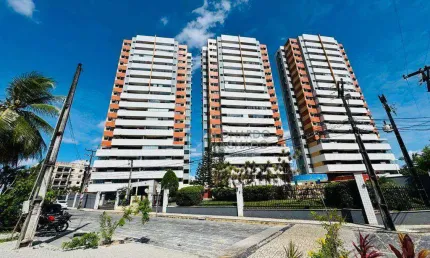 Apartamento com 3 dormitórios à venda, 114 m² por r$ 830.000 - cidade dos funcionários - fortaleza/ce