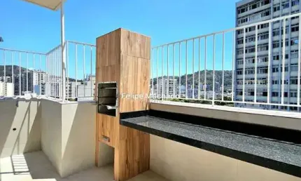Cobertura à venda em Rio de Janeiro, Grajaú, com 2 quartos, com 100 m², Edifício Rivca