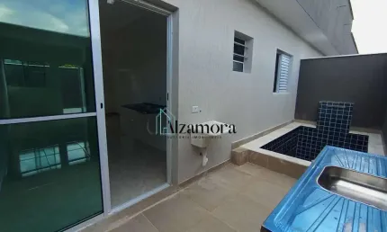 Casa nova em condomínio lado praia, bairro cibratel ii - itanhaém/sp