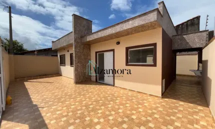 Casa geminada 2 dormitórios  no savoy em itanhaém/sp