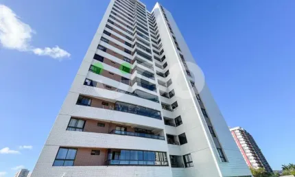 Apartamento com vista livre, super ventilado e lazer completo !