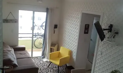 APARTAMENTO DOIS DORMITÓRIOS COM SACADA À VENDA EM SUZANO