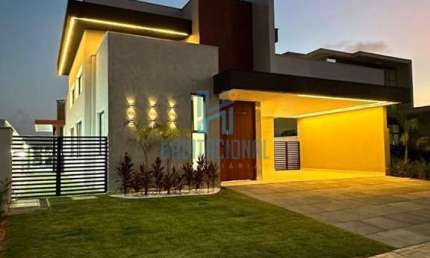 Casa em condomínio fechado com 3 quartos à venda na Campo Alegre, 900, Cajupiranga, Parnamirim por R$ 585.000