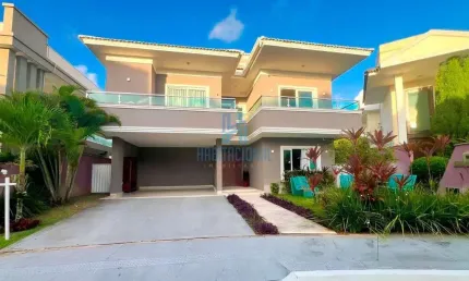 Casa em condomínio fechado com 5 quartos à venda na alameda dos bosques, 680, parque do jiqui, parnamirim por r$ 1.970.000