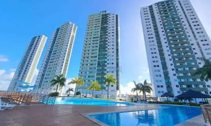 Apartamento com 3 quartos para alugar na tenente olavo francisco dos santos, 100, ponta negra, natal por r$ 4.500