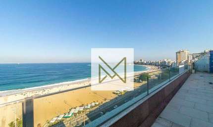 COBERTURA LINEAR À VENDA EM COPACABANA - FRENTE MAR