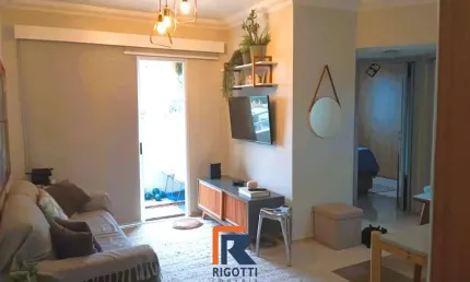 Apartamento 2 quartos, sacada, 2 vagas no jardim apolo