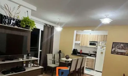 Apartamento 2 dormitórios, varanda gourmet no Parque Industrial