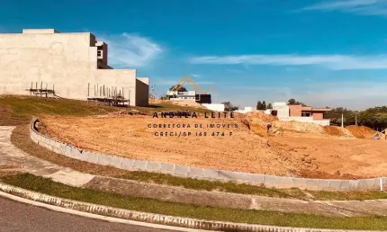 Terreno de esquina a venda com vista para o lago no condomínio helena maria