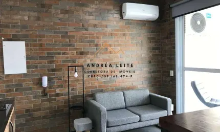 Studio mobiliado para locação no Condomínio Liberty Home, Jardim Faculdade