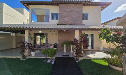Vilas do Atlântico Casa de Alto Padrão 4 suítes com 450m² de área total - Oportunidade