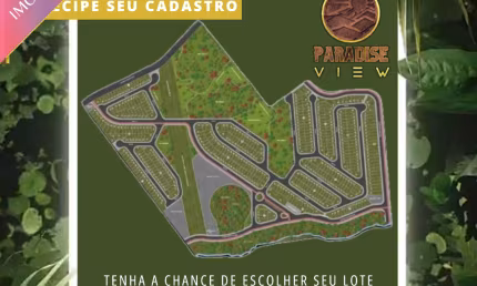 Novo Loteamento em Mogi : Paradise View (Próx. ao Alabarce Mogi-Bertioga)