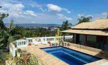 Chácara com 4 dormitórios à venda, 1413 m² por R$ 1.400.000,00 - Minas de Inhandjara - Itupeva/SP