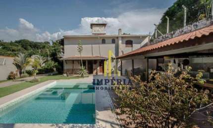 Casa com 3 dormitórios, 500 m² - venda por R$ 2.500.000,00 ou aluguel por R$ 7.500,00/mês - Abadia - Louveira/SP