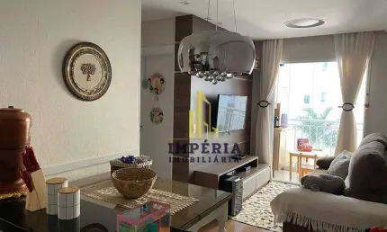 Apartamento com 2 dormitórios à venda, 52 m² por R$ 450.000,00 - Vila Hortolândia - Jundiaí/SP