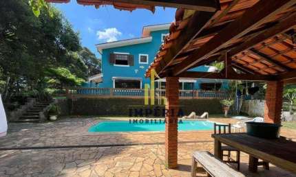 Chácara com 5 dormitórios, 10000 m² - venda por R$ 2.750.000,00 ou aluguel por R$ 14.324,00/mês - Bosque dos Pinheirinhos - Jundiaí/SP