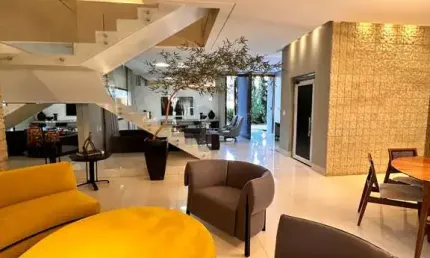 Casa em condomínio fechado com 3 quartos à venda no jardim karaíba, uberlândia  por r$ 4.500.000