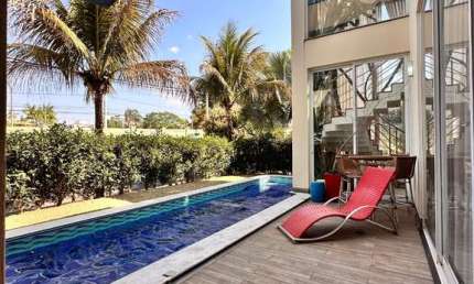 Casa em condomínio fechado com 4 quartos à venda no Jardins Barcelona, Uberlândia  por R$ 3.950.000
