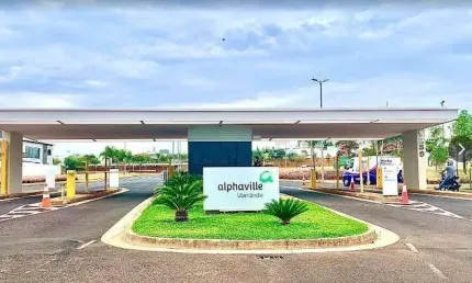 Terreno em condomínio fechado à venda no Alphaville, Uberlândia  por R$ 850.000