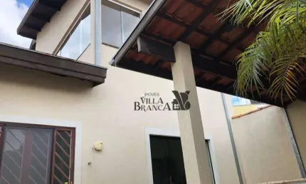 Sobrado com 4 dormitórios para alugar, 131 m² por r$ 3.800,00/mês - villa branca - jacareí/sp