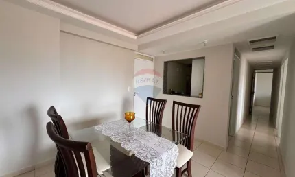 Apartamento 3 Quartos mobiliado em Manaíra | 2 Suítes | 13º andar