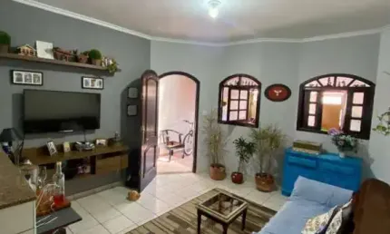 Casa espaçosa  à  venda no jardim são josé - avalia permuta