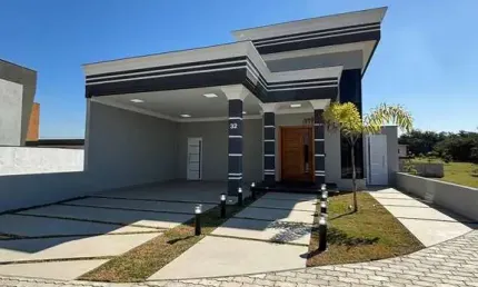 Casa com acabamento impecável - condomínio reserva do vale