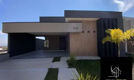 Casa com acabamento lindo para venda - condomínio reserva do vale