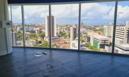 Andar/laje corporativa para aluguel tem 621 metros quadrados em Ilha do Leite - Recife - PE