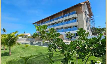 Apartamento para venda na beira mar de Porto de Galinhas, três quartos