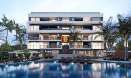 Apartamento em Ponta de Campina com 3 dormitórios à venda, 92 m² por R$ 1.200.000 - Intermares - Cabedelo/PB