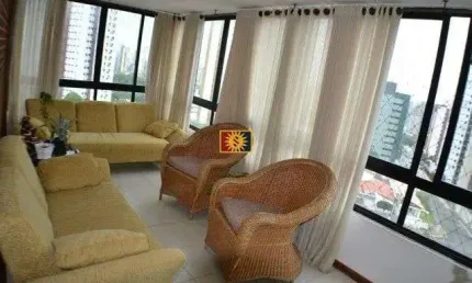 Apartamento com 5 dormitórios à venda por R$ 1.100.000,00 - Miramar - João Pessoa/PB