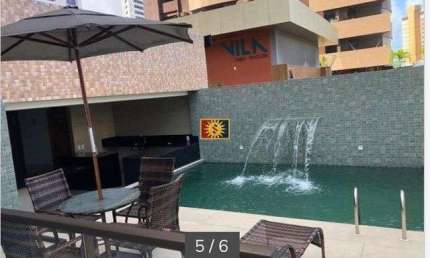 Apartamento com 3 dormitórios à venda por R$ 600.000 - Tambaú - João Pessoa/PB