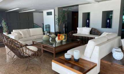 Cobertura Duplex, Pé na Areia, Para Vender com 5 quartos 5 suítes na Praia de Ponta de Campina em Cabedelo (PB)