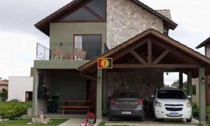 Casa de Condomínio, Porteira Fechada, Para Vender com 05 quartos 02 suítes em Bananeiras