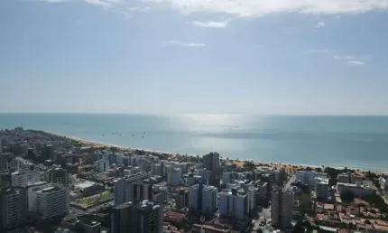 APARTAMENTO C 02 QUARTOS SENDO 01 SUÍTE - 70M - 02 VAGAS - ALTIPLANO - COM VISTA DEFENITIVA P MAR