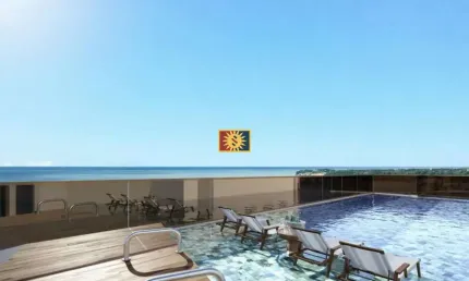 Apartamento Para Vender com 02 quartos 01 suíte no bairro Cabo Branco em João Pessoa