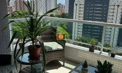 Apartamento para vender com 3 quartos 3 suítes no bairro miramar em joão pessoa