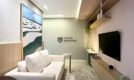 Belíssimo apartamento mobiliado e decorado 51metros ao lado do maxi shopping