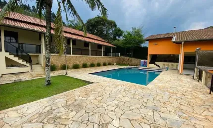 Casa com 5 dormitórios, 328 m² - venda por r$ 2.200.000,00 ou aluguel por r$ 11.000,00/mês - haras el paso - mairiporã/sp