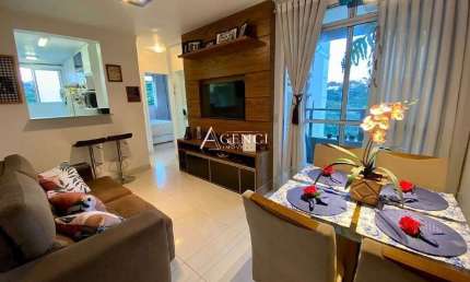 Apartamento de 2 quartos com suíte e 2 vagas no bairro Cabral